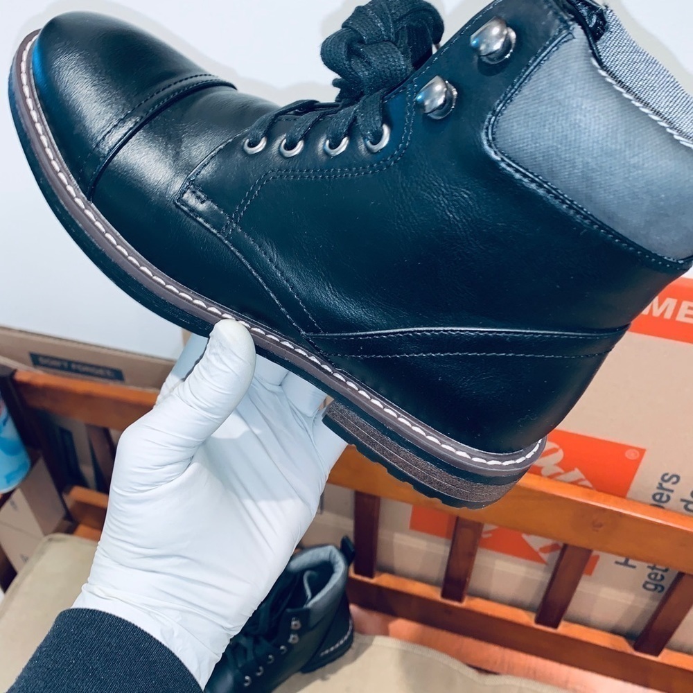 Goodfellows Men's Jeffrey Cap Toe Boots. - Picture 8 of 14